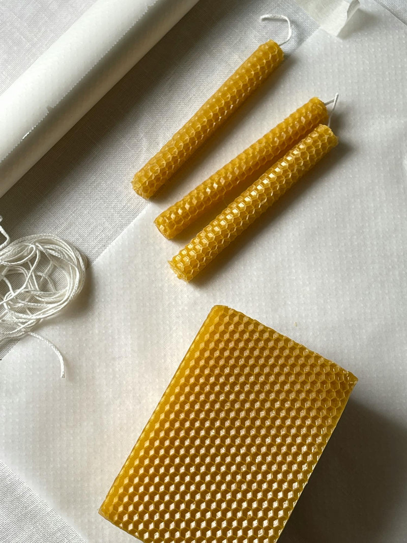 Reusable Beeswax Food Wraps – Set of 3