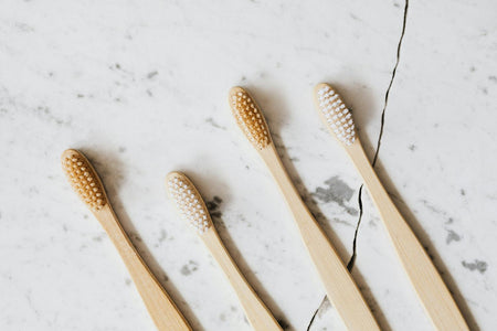 Bamboo Toothbrush 4-Pack with Soft Bristles – Soft