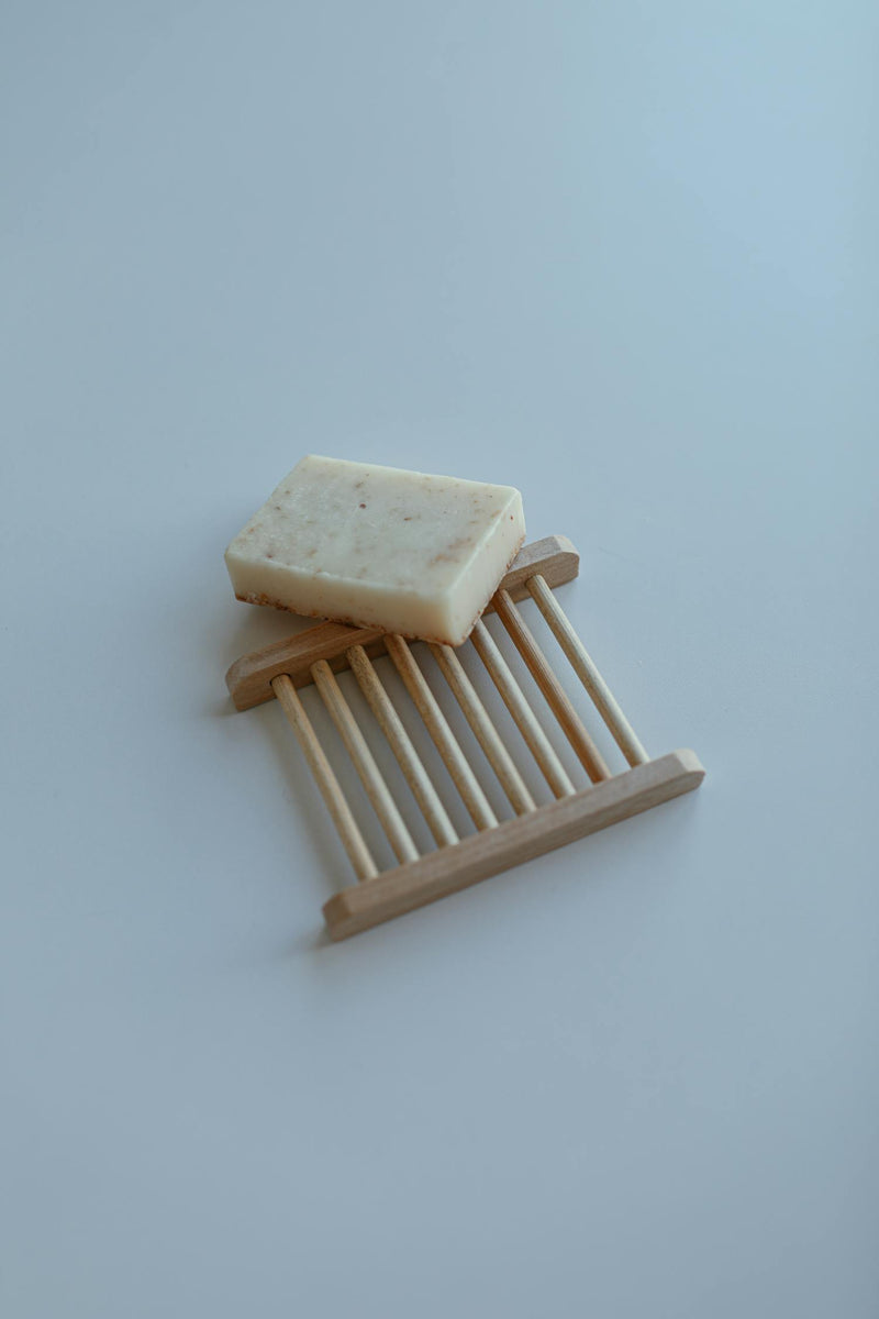 Bamboo Soap Dish – Self-Draining
